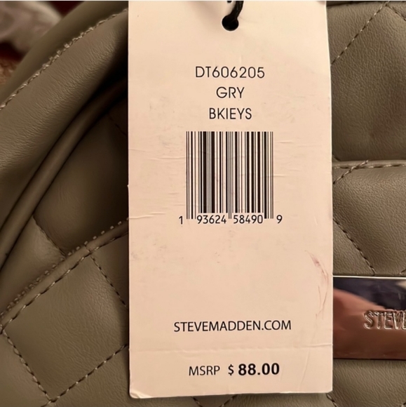 COPY - Steve Madden |nwt| Gray Mini Backpack - Picture 6 of 6